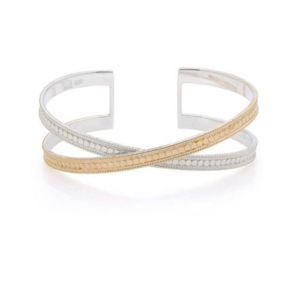 ANNA BECK SINGLE CROSS CUFF